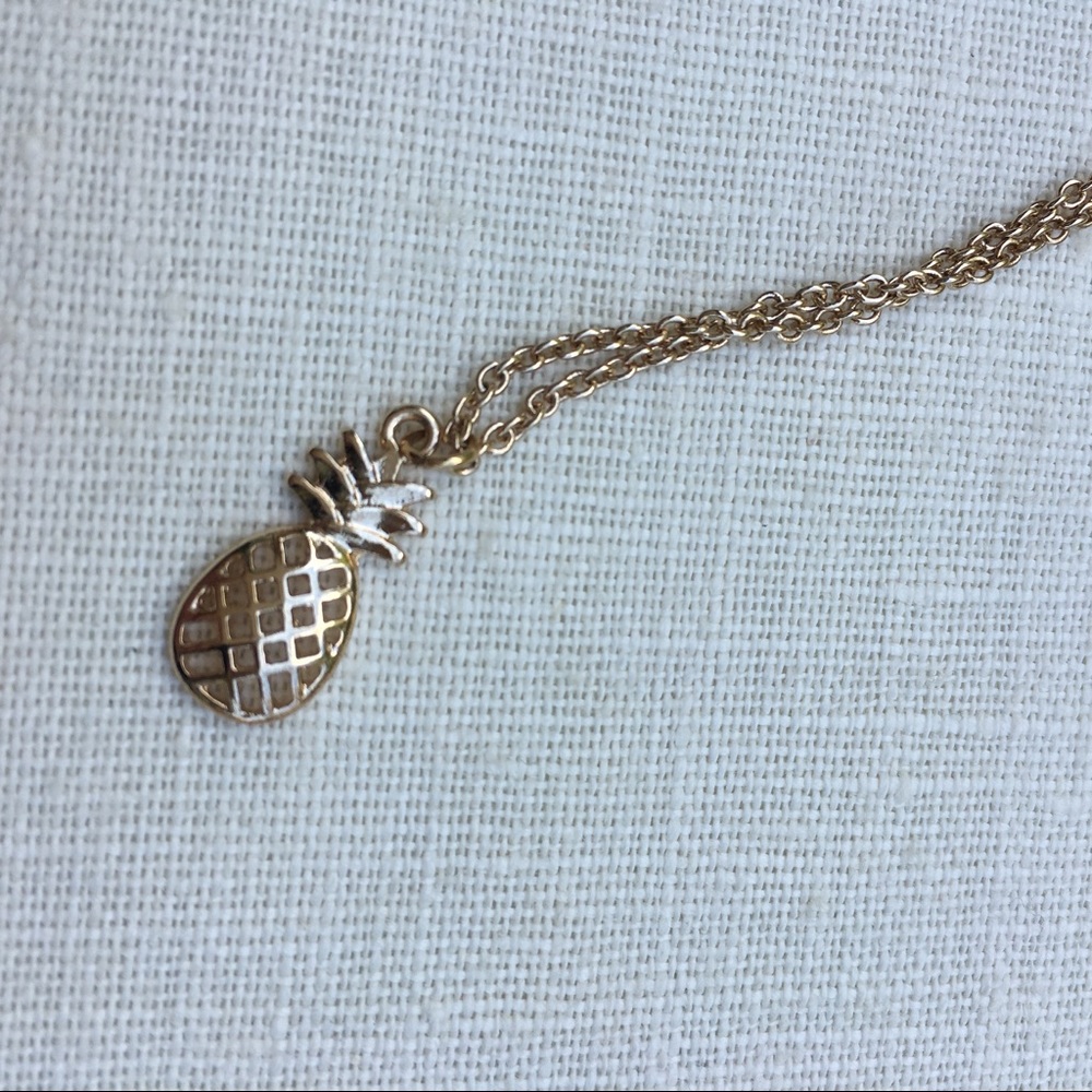 NEW GOLD Pineapple Necklace